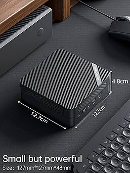 MINIS FORUM UM773 Mini PC AMD Ryzen 7 7735HS up to 4.75GHz AMD